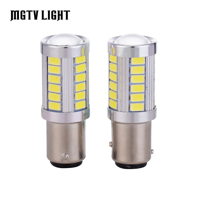 MGTV LIGHT 2Pcs Signal Lamp Car LED Bulb Brake Lamp 1157 Car Auto Reverse Lamp Turn Signal Daytime Running Light White Light
MGTV LIGHT 2Pcs Signal Lamp Car LED Bulb Brake Lamp 1157 Car Auto Reverse Lamp Turn Signal Daytime Running Light White Light