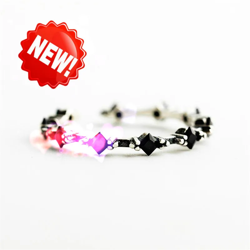 new 925 Sterling Silver Rings For Women Square Obsidian Surround Personality Fashion Fine Jewelry Simple Open Ring Vintage
new 925 Sterling Silver Rings For Women Square Obsidian Surround Personality Fashion Fine Jewelry Simple Open Ring Vintage