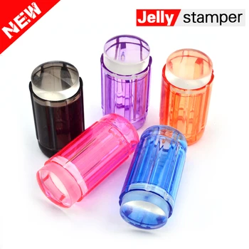 1pcs Candy 5 Colors Clear Jelly Silicone Head Nail Art Stamper Scraper Kit DIY Stamp Stamping Mold Stencil Manicure Tools
1pcs Candy 5 Colors Clear Jelly Silicone Head Nail Art Stamper Scraper Kit DIY Stamp Stamping Mold Stencil Manicure Tools
