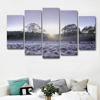 SELFLESSLY 5 Panels/Set Winter Tree Grass Landscape Painting Art Canvas Painting Posters Print On Canvas Wall Picture Home decor
SELFLESSLY 5 Panels/Set Winter Tree Grass Landscape Painting Art Canvas Painting Posters Print On Canvas Wall Picture Home decor