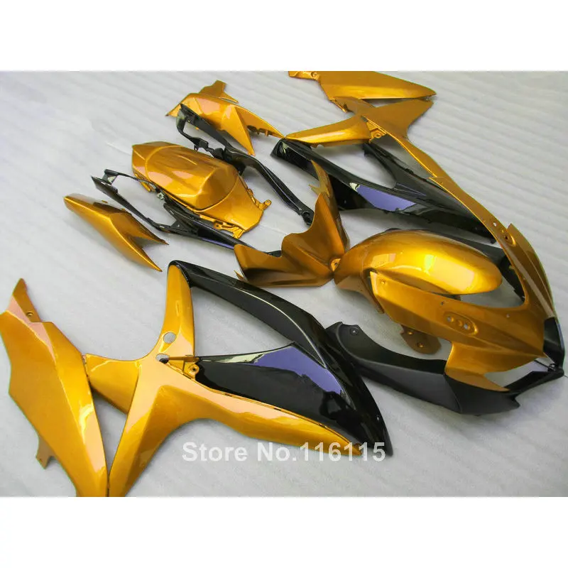 fairing kit for SUZUKI K8 K9 GSXR 600 700 2008 2009 2010 GSXR600 GSXR750 08 09 10 golden black fairings 62-52
fairing kit for SUZUKI K8 K9 GSXR 600 700 2008 2009 2010 GSXR600 GSXR750 08 09 10 golden black fairings 62-52