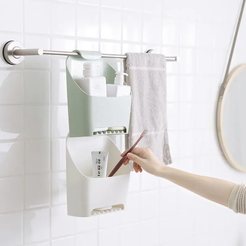 Creative Bathroom Storage Box Drain-Free Punching Toilet Rack Bathroom Towel Hanging Basket Green / Fruit Powder / White
Creative Bathroom Storage Box Drain-Free Punching Toilet Rack Bathroom Towel Hanging Basket Green / Fruit Powder / White