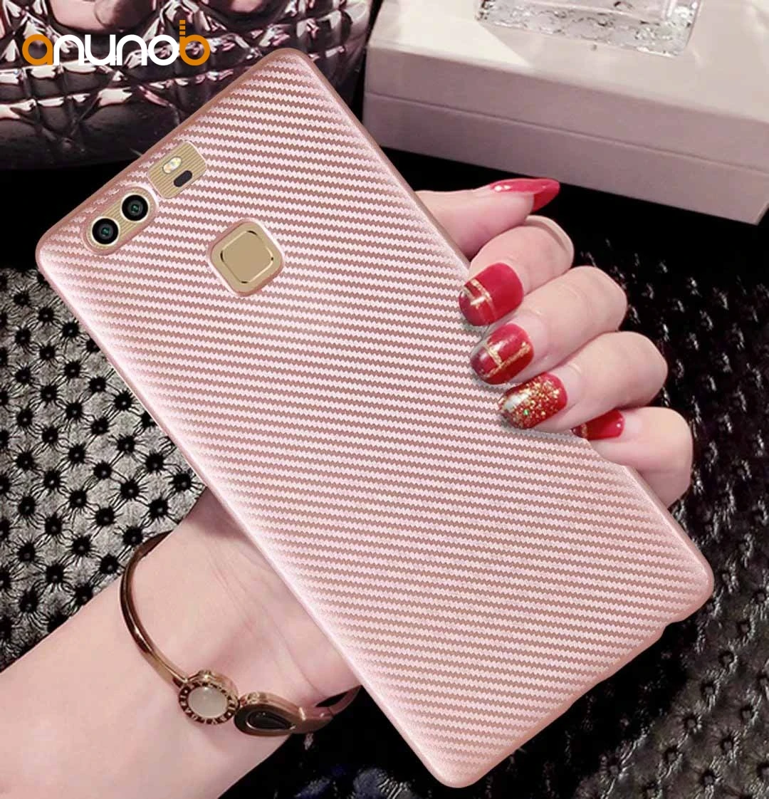 

TPU Fiber Phone Case For Huawei P30 Pro P20 Lite P10 Plus Case Cover Huawei P9 P8 Lite 2017 Y3 Y5 Y6 Prime 2018 Y7 Y9 2019 Cases