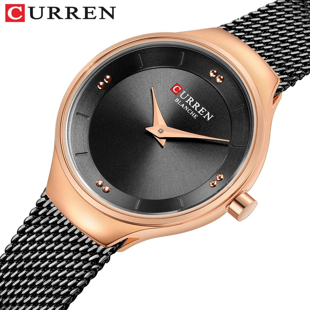 Elegant Women Watches CURREN Simple Deadign Womens Fashion Quartz Stainless Steel Mesh Watch Ladies Gift Clock reloj mujer 9028
Elegant Women Watches CURREN Simple Deadign Womens Fashion Quartz Stainless Steel Mesh Watch Ladies Gift Clock reloj mujer 9028