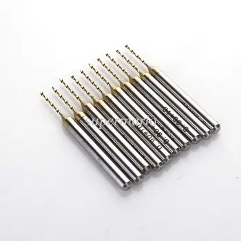 10x Titanium Nitride Coated Carbide PCB Dremel Jewelry CNC Drill Bits Router 0.9mm
10x Titanium Nitride Coated Carbide PCB Dremel Jewelry CNC Drill Bits Router 0.9mm