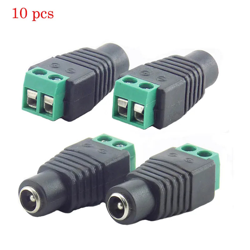Gakaki 10Pcs/Lot Dc Female Adapter Jack Connector Cctv Accessories Surveillance System Cctv Power Supply Cctv Camera System
Gakaki 10Pcs/Lot Dc Female Adapter Jack Connector Cctv Accessories Surveillance System Cctv Power Supply Cctv Camera System