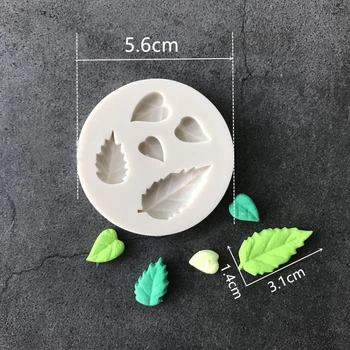 Mini Rose leaves Chocolate Silicone Molds Party Fondant Cake Decorating Tool 3D Silicon Form Cooking Bakeware Tool
Mini Rose leaves Chocolate Silicone Molds Party Fondant Cake Decorating Tool 3D Silicon Form Cooking Bakeware Tool