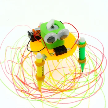 Early Learning Diy Doodle Robot Technology Small Inventions Primary And Secondary Science Experiment Assembling Graffiti Robot
Early Learning Diy Doodle Robot Technology Small Inventions Primary And Secondary Science Experiment Assembling Graffiti Robot
