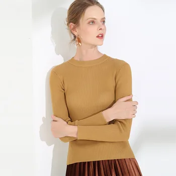 yellow sweater women knitted sweaters woman oversized long fashion 2019 spring autumn plus large size slim pullover high collar
yellow sweater women knitted sweaters woman oversized long fashion 2019 spring autumn plus large size slim pullover high collar