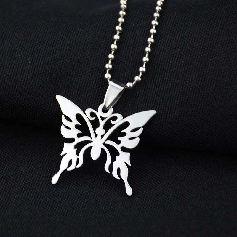 Canuomen Unique hollow butterfly necklace stainless steel Do not fade necklace ladies fashion gift necklace Holiday gift
Canuomen Unique hollow butterfly necklace stainless steel Do not fade necklace ladies fashion gift necklace Holiday gift