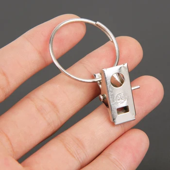 20pcs/pack Stainless Steel Curtain Rod Clips Window Shower Curtain Rings Hanging Clamp Ring Drapery Clips Curtain Accessorries
20pcs/pack Stainless Steel Curtain Rod Clips Window Shower Curtain Rings Hanging Clamp Ring Drapery Clips Curtain Accessorries