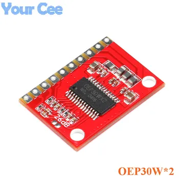 5 pcs OEP30W*2 Double Channel Digital Amplifier Board Module Diy Amplifier Kit 30Wx2 D Class Dual Channel Power OEP30WX2 PWM
5 pcs OEP30W*2 Double Channel Digital Amplifier Board Module Diy Amplifier Kit 30Wx2 D Class Dual Channel Power OEP30WX2 PWM