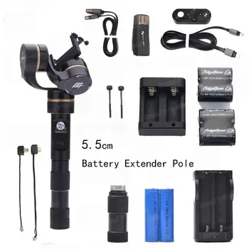 Feiyu FY-G4 3-Axis Handheld Gimbal Steady Stabilizer For GoPro Hero 4 3+3 Gold
Feiyu FY-G4 3-Axis Handheld Gimbal Steady Stabilizer For GoPro Hero 4 3+3 Gold