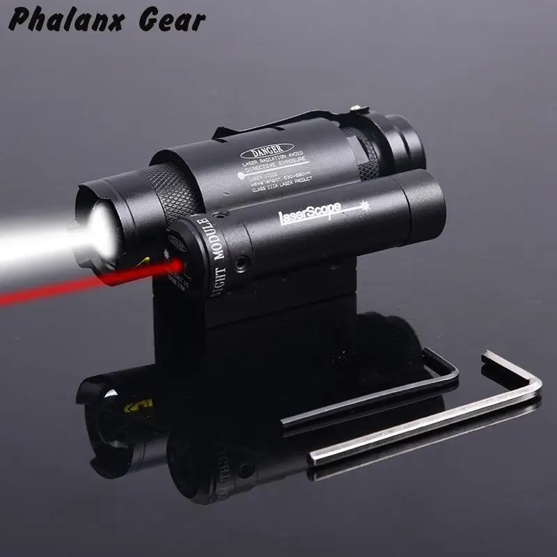 New Air Hunting Tactical Rifle Compact Red Dot Laser Powerful Focus Flashlight Rifle Attachment
New Air Hunting Tactical Rifle Compact Red Dot Laser Powerful Focus Flashlight Rifle Attachment