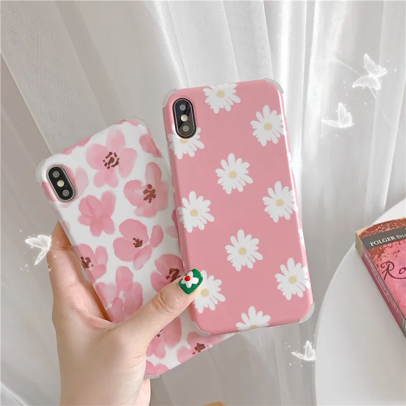 Retro Floral Four Corner Anti-fall Phone Case For iPhone XS MAX XR X 8 7 6 6s Plus Case Shockproof Back Cover Flower Fundas Capa
Retro Floral Four Corner Anti-fall Phone Case For iPhone XS MAX XR X 8 7 6 6s Plus Case Shockproof Back Cover Flower Fundas Capa