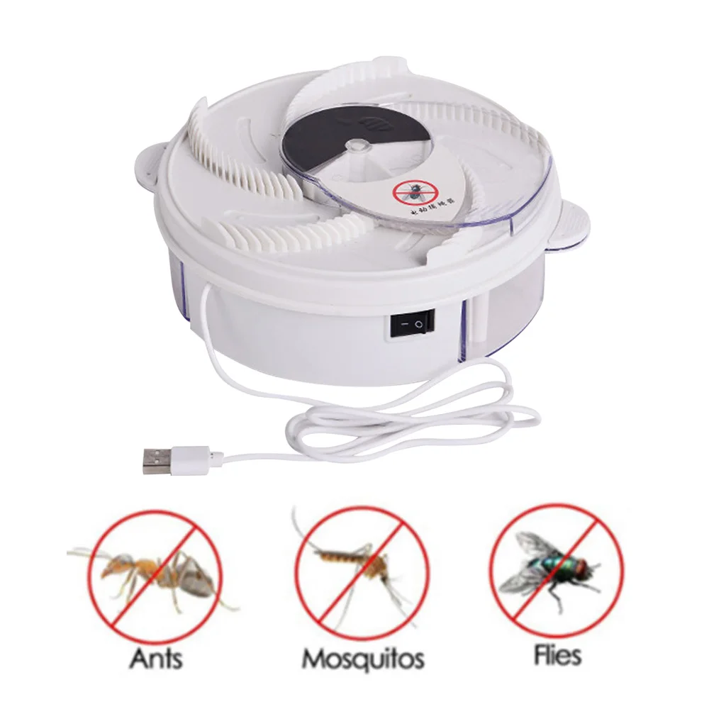 Behogar USB Automatic Rotation Electric Fly Mosquito Pest Bug Trap Catcher Device Tool for Home Office Hotel Kitchen Restaurant
Behogar USB Automatic Rotation Electric Fly Mosquito Pest Bug Trap Catcher Device Tool for Home Office Hotel Kitchen Restaurant
