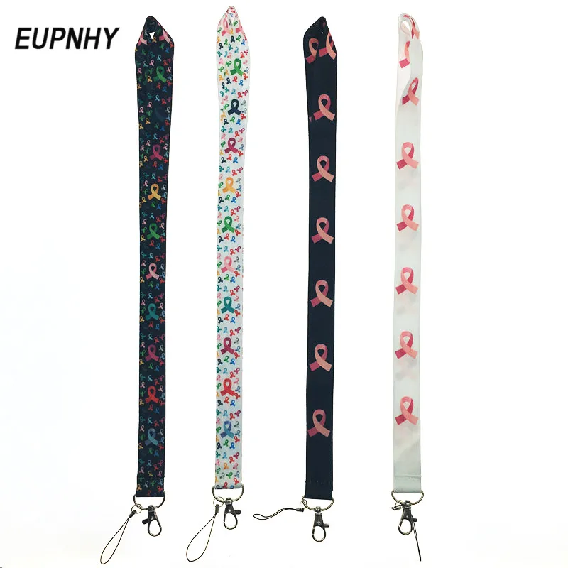 EUPNHY 1Pcs Pink&Red Ribbon Breast Cancer Awareness Neck Lanyard Cell Phone Keys ID Badge Keychain Lanyard Strap
EUPNHY 1Pcs Pink&Red Ribbon Breast Cancer Awareness Neck Lanyard Cell Phone Keys ID Badge Keychain Lanyard Strap