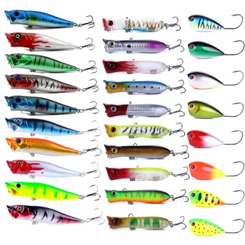 HENGJIA 28Pcs/set Mixed Popper Fishing Lure Kit Artificial hard bait Wobblers
HENGJIA 28Pcs/set Mixed Popper Fishing Lure Kit Artificial hard bait Wobblers