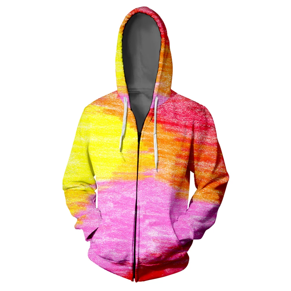 3D Zipper Hoodie Sweatshirt Hip Hop Colorful Hoodie Personalise Harajuku modis Zipper Sweatshirts Stylish busos para hombre
3D Zipper Hoodie Sweatshirt Hip Hop Colorful Hoodie Personalise Harajuku modis Zipper Sweatshirts Stylish busos para hombre