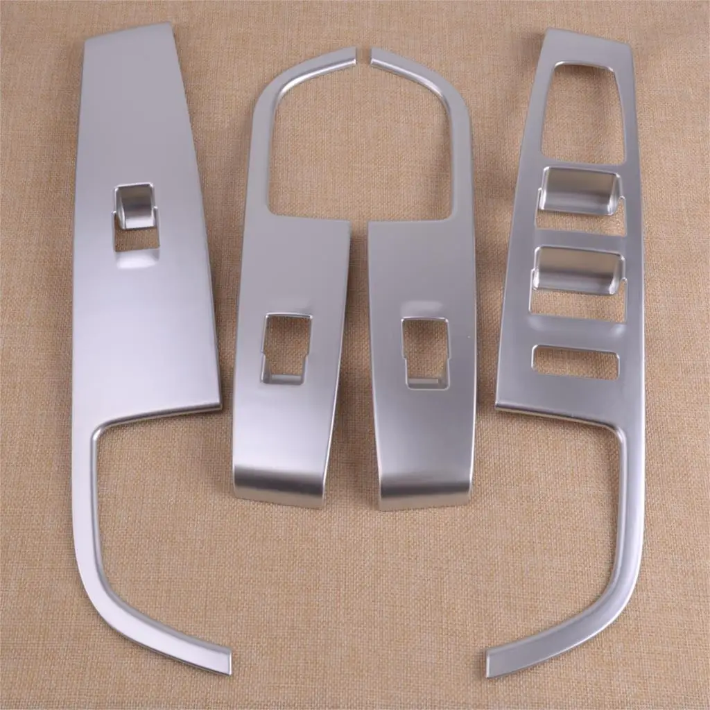 CITALL Silver Chrome Car Door Window Armrest Switch Control Panel Cover Trim Moulding Fit For Hyundai Sonata 2015 2016 2017
CITALL Silver Chrome Car Door Window Armrest Switch Control Panel Cover Trim Moulding Fit For Hyundai Sonata 2015 2016 2017