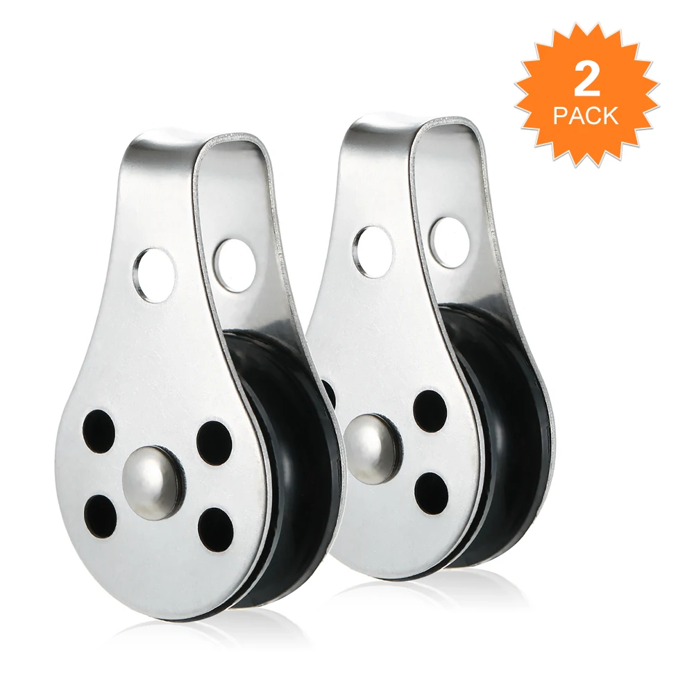 2PCS Stainless Steel Kayak Accessories Boat Pulley Blocks Pad Eyes Rope Runner Kayak Boat Accessories Canoe Anchor Trolley Kit
2PCS Stainless Steel Kayak Accessories Boat Pulley Blocks Pad Eyes Rope Runner Kayak Boat Accessories Canoe Anchor Trolley Kit