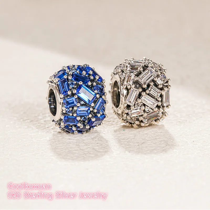 100% 925 Sterling Silver Chiselled Elegance Charm, Blue and Clear CZ beads Fit Original Brand Charms Bracelet DIY 2018 Winter
100% 925 Sterling Silver Chiselled Elegance Charm, Blue and Clear CZ beads Fit Original Brand Charms Bracelet DIY 2018 Winter