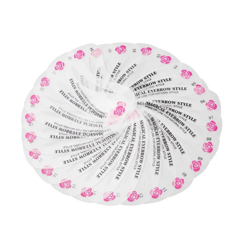 24pcs/lot Brow Painted Eyebrow Pencil Stencils Model 24 Styles Template Stencil for Eye Eyebrow Shaper
24pcs/lot Brow Painted Eyebrow Pencil Stencils Model 24 Styles Template Stencil for Eye Eyebrow Shaper