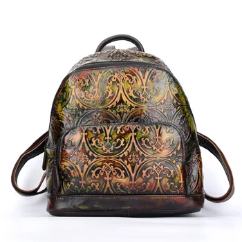 Women Backpack Daypack Vintage Girls School Bag Multi-purpose Real Cowhide Travel Female Genuine Leather Knapsack Rucksack
Women Backpack Daypack Vintage Girls School Bag Multi-purpose Real Cowhide Travel Female Genuine Leather Knapsack Rucksack