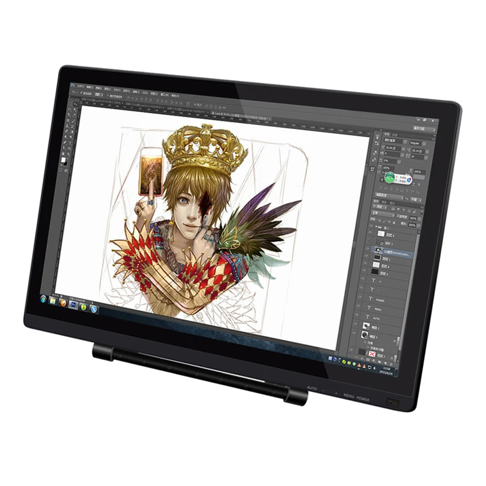 

UGEE UG-2150 21.5'' IPS Screen P50S Pen Smart Drawing Tablet 5080LPI Resolution Graphic Drawing Tablet 1080P HD Display Monitor