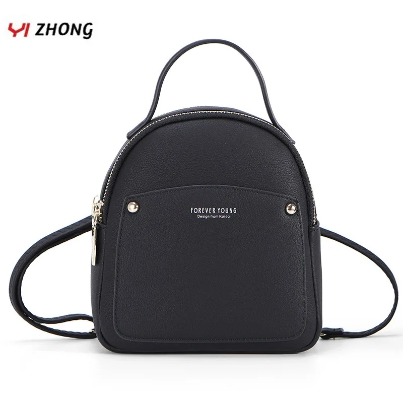 YIZHONG Women Leather Backpack Fashion Bookbag Small Backpack Purse Multifunction Shoulder Bag mochila feminina
YIZHONG Women Leather Backpack Fashion Bookbag Small Backpack Purse Multifunction Shoulder Bag mochila feminina