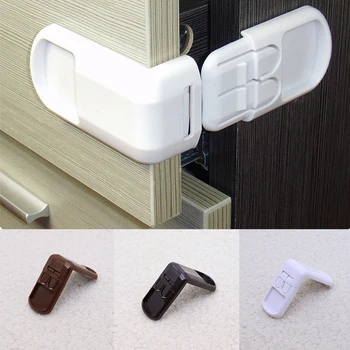 5 Pcs/Lot Child Lock Baby Drawer Safety Lock Convenient Functional Kids Door Fridge Safety Lock Toilet Closet Plastic Lock
5 Pcs/Lot Child Lock Baby Drawer Safety Lock Convenient Functional Kids Door Fridge Safety Lock Toilet Closet Plastic Lock