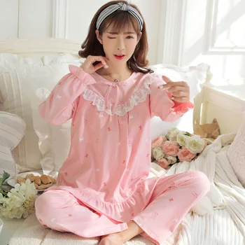Maternity Pajamas 2018 Spring Autumn Long Sleeve Cute Breastfeeding Sleepwear Cotton Nursing for Pregnant Women Outerwear
Maternity Pajamas 2018 Spring Autumn Long Sleeve Cute Breastfeeding Sleepwear Cotton Nursing for Pregnant Women Outerwear