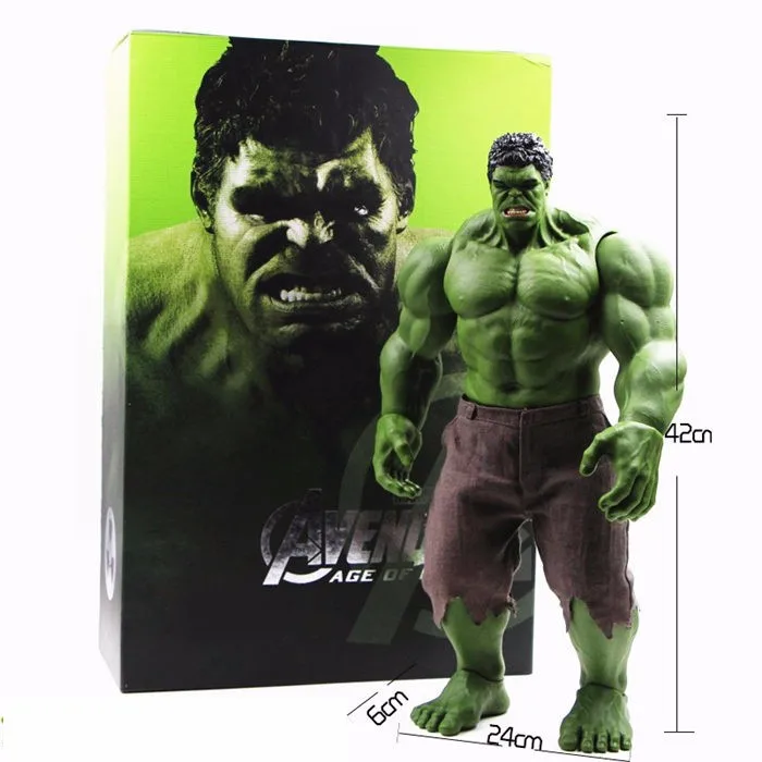 Hot Avengers Incredible Hulk Iron Man Hulk Buster Age Of Ultron Hulkbuster 42CM PVC Toys Action Figure Hulk Smash
Hot Avengers Incredible Hulk Iron Man Hulk Buster Age Of Ultron Hulkbuster 42CM PVC Toys Action Figure Hulk Smash