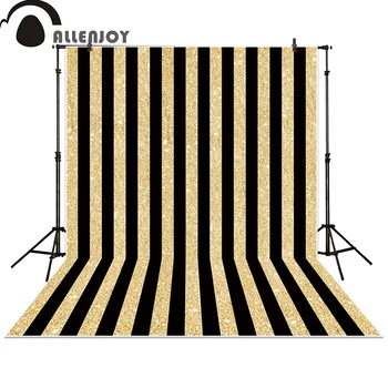 Allenjoy photography backdrops party Gold Black Stripes Glitter glamour Sparkle Birthday wedding background photocall
Allenjoy photography backdrops party Gold Black Stripes Glitter glamour Sparkle Birthday wedding background photocall