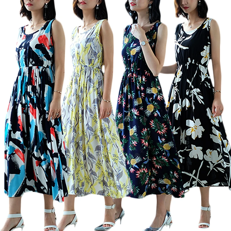 Summer 2019 Casual Women Bohemian Dress Beach Boho Elegant Printed Dresses Vintage Sleevele Print Floral Party Dresses vestidos
Summer 2019 Casual Women Bohemian Dress Beach Boho Elegant Printed Dresses Vintage Sleevele Print Floral Party Dresses vestidos