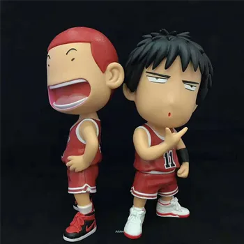7" SLAM DUNK SHOHOKU Basketball Team Hanamichi Sakuragi Rukawa Kaede Q-Version PVC Action Figure Collectible Model Toy BOX B57 
7" SLAM DUNK SHOHOKU Basketball Team Hanamichi Sakuragi Rukawa Kaede Q-Version PVC Action Figure Collectible Model Toy BOX B57