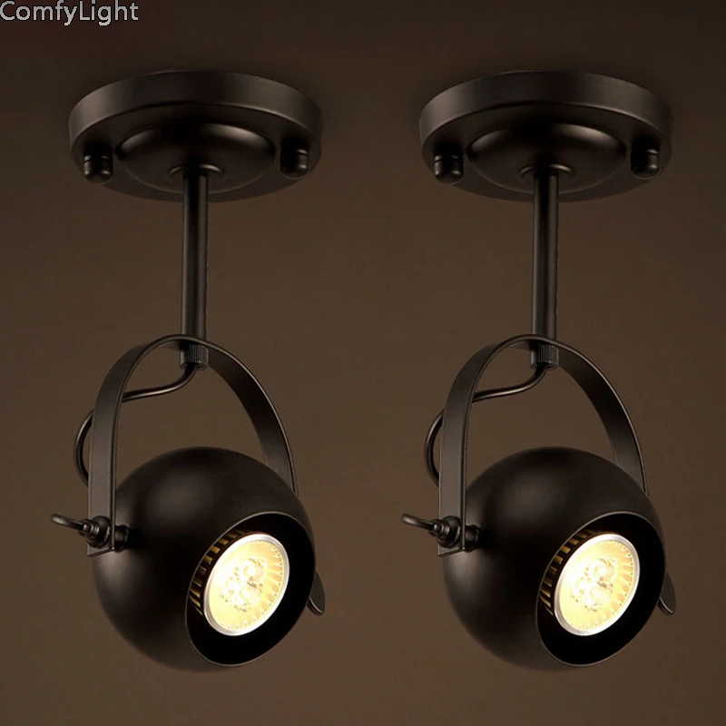 LED Spotlight Vintage Loft Pendant Light Iron led lamp E27 Nordic desgin spotlights Mercantile Lighting for Bar Cafe hanglamps
LED Spotlight Vintage Loft Pendant Light Iron led lamp E27 Nordic desgin spotlights Mercantile Lighting for Bar Cafe hanglamps