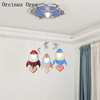 Cartoon Creative Rocket Chandelier Boys Bedroom Children's Room Light Modern Simple LED Kindergarten Color Chandelier
Cartoon Creative Rocket Chandelier Boys Bedroom Children's Room Light Modern Simple LED Kindergarten Color Chandelier