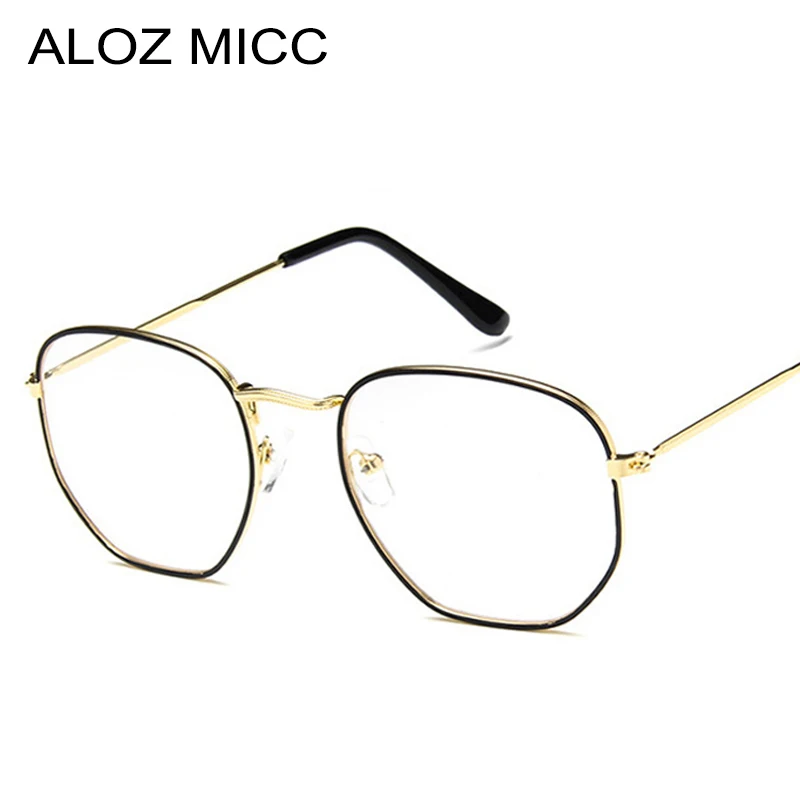 ALOZ MICC Fashion Metal Frame Eyeglasses For Women Female Vintage Men Glasses Clear Lens Optical Frames oculos de Q372
ALOZ MICC Fashion Metal Frame Eyeglasses For Women Female Vintage Men Glasses Clear Lens Optical Frames oculos de Q372