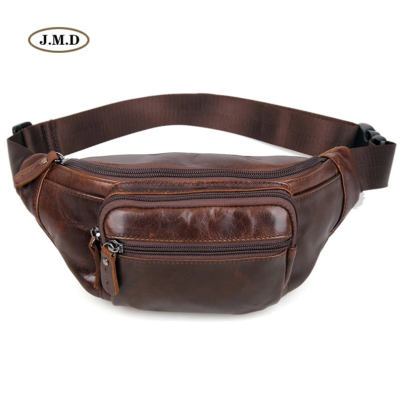 J.M.D New Arrivals Genuine Leather Male Fashion Brown Color Men's Fashion Design Waist Bag Fanny Pack Purse 7218C
J.M.D New Arrivals Genuine Leather Male Fashion Brown Color Men's Fashion Design Waist Bag Fanny Pack Purse 7218C