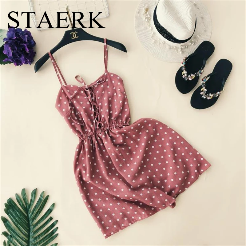 STAERK ancient ways of tall waist show thin chiffon wave point off two broad leg braces seaside holiday jumpsuits women
STAERK ancient ways of tall waist show thin chiffon wave point off two broad leg braces seaside holiday jumpsuits women