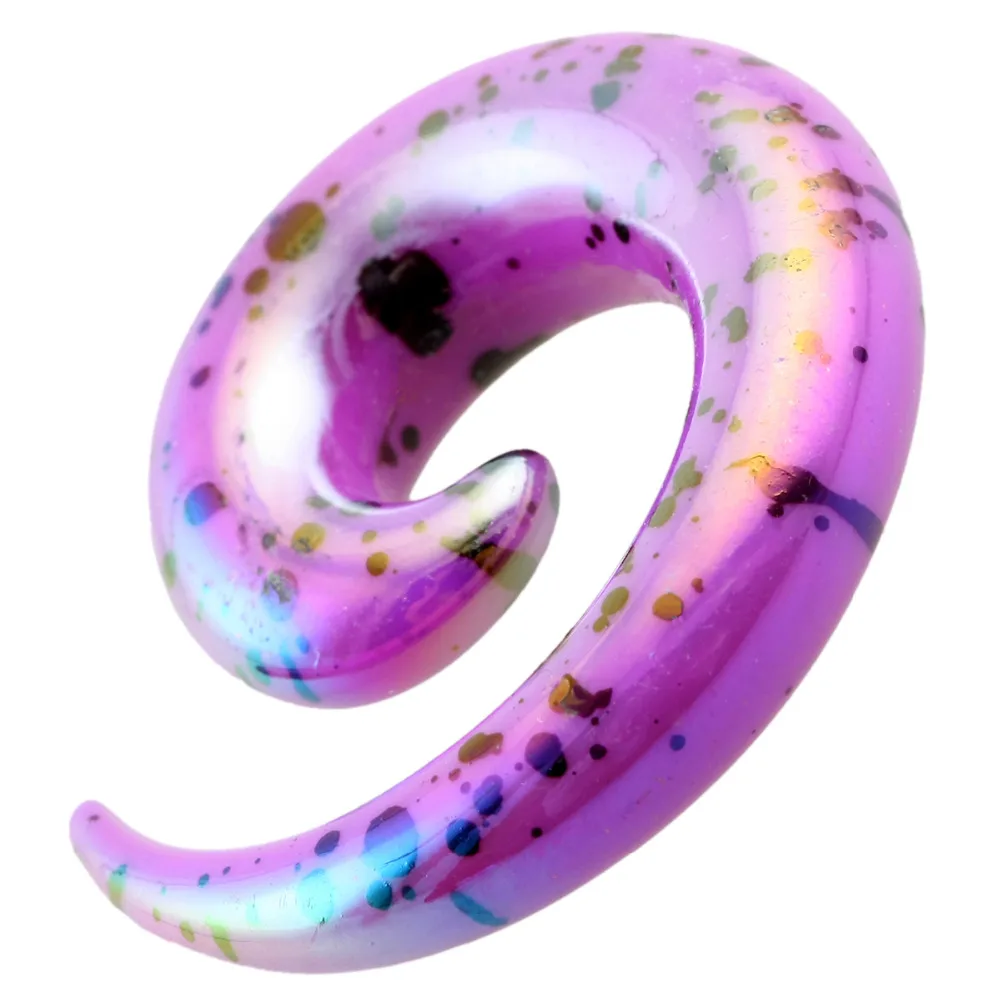 TUMBEELLUWA 1Pc Light Purple Acrylic Spiral Taper Flesh Tunnel Ear Stretcher Expander Stretching Plug Snail Jewelry
TUMBEELLUWA 1Pc Light Purple Acrylic Spiral Taper Flesh Tunnel Ear Stretcher Expander Stretching Plug Snail Jewelry