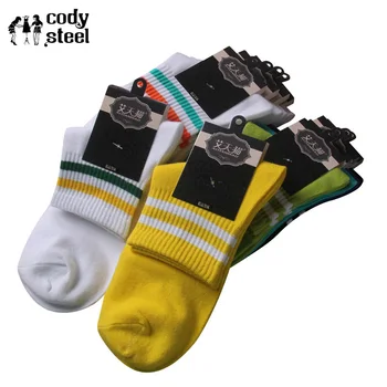 Fashion In Tube Men's Socks Casual Man Cotton Breathable Brand Two Stripes Socks Male 3Pairs/lot=6pieces
Fashion In Tube Men's Socks Casual Man Cotton Breathable Brand Two Stripes Socks Male 3Pairs/lot=6pieces