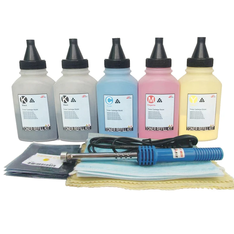 Toner Refill Kit for HP Laserjet 131a 131x CF210x CF211a M251 M251n M251nw M276 M276nw M276n 2.4k/1.8k KKCMY
Toner Refill Kit for HP Laserjet 131a 131x CF210x CF211a M251 M251n M251nw M276 M276nw M276n 2.4k/1.8k KKCMY