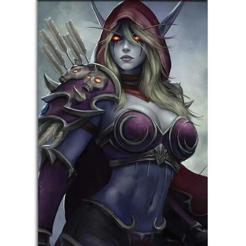 Diamond Embroidery Diamond Painting Hero Sylvanas Windrunner Cross Stitch Mosaic Picture Of Rhinestones By Numbers Home Decor
Diamond Embroidery Diamond Painting Hero Sylvanas Windrunner Cross Stitch Mosaic Picture Of Rhinestones By Numbers Home Decor