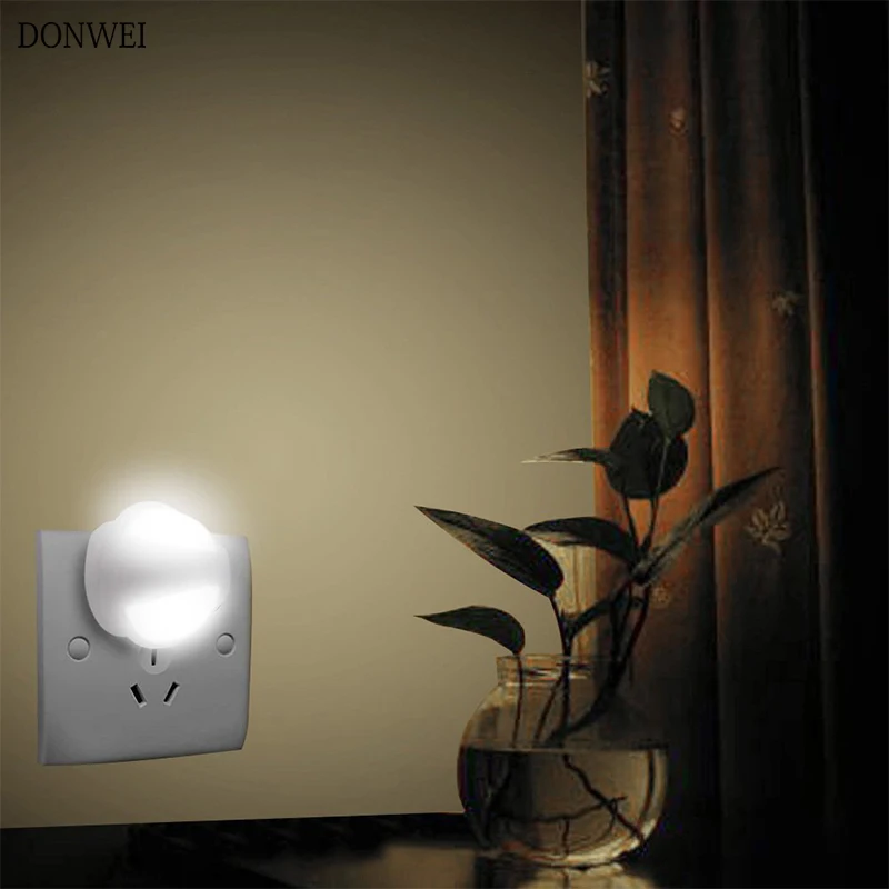 LED Night light Automatic Sensor Light Control Lamp EU/US Plug Child Kids Baby Room Led Socket Night Lamp Cabinet Stairs Light
LED Night light Automatic Sensor Light Control Lamp EU/US Plug Child Kids Baby Room Led Socket Night Lamp Cabinet Stairs Light