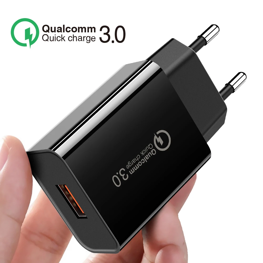 EU US Plug QC 3.0 USB Fast Charger Wall USB Charging Charger Quick Charge Adaptor For iPhone Samsung Xiaomi Huawei Universal
EU US Plug QC 3.0 USB Fast Charger Wall USB Charging Charger Quick Charge Adaptor For iPhone Samsung Xiaomi Huawei Universal