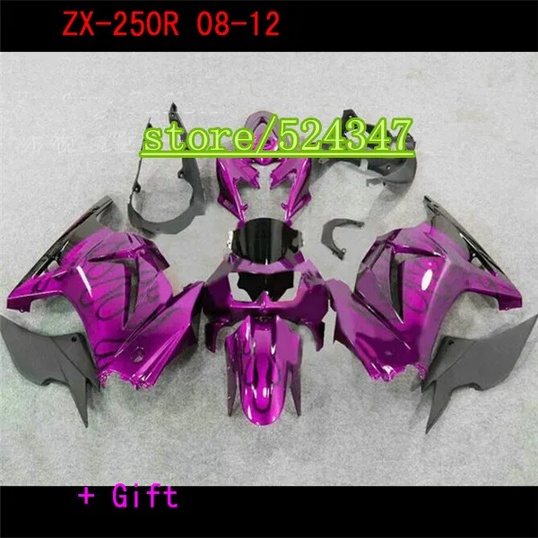 Комплект из ABS для ниндзя ZX250R kawasaki 250R 08 09 10 11 12 ZX 250, черная лама
Комплект из ABS для ниндзя ZX250R kawasaki 250R 08 09 10 11 12 ZX 250, черная лама