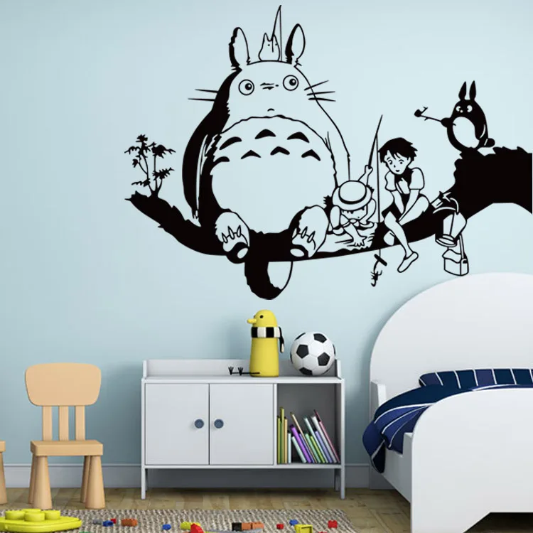 Cartoon 3D Totoro Wall Sticker for Kids Room Hayao Miyazaki Animation Ghibli Totoro My Neighbor Totoro Wallpaper Home Decoration
Cartoon 3D Totoro Wall Sticker for Kids Room Hayao Miyazaki Animation Ghibli Totoro My Neighbor Totoro Wallpaper Home Decoration