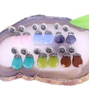 New Style ~ 6Pair Pave Rhinestone Cat's Eye Charms Dangle Earrings For Women in Mixed Color
New Style ~ 6Pair Pave Rhinestone Cat's Eye Charms Dangle Earrings For Women in Mixed Color
